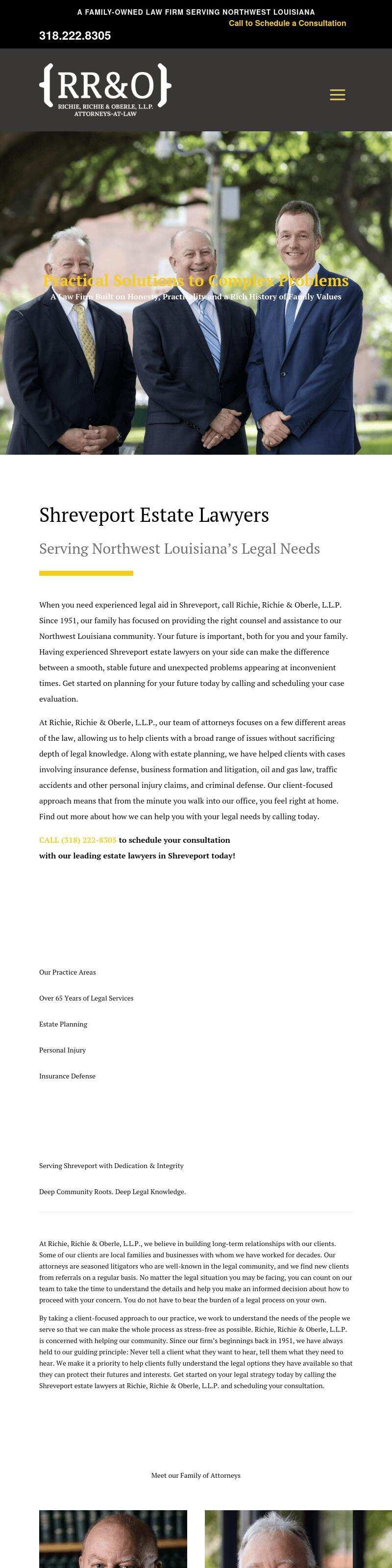Richie Richie & Oberle LLP - Shreveport LA Lawyers