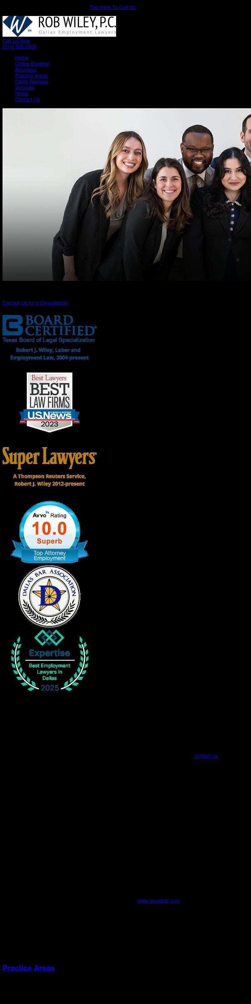 Rob Wiley, P.C. - Austin TX Lawyers