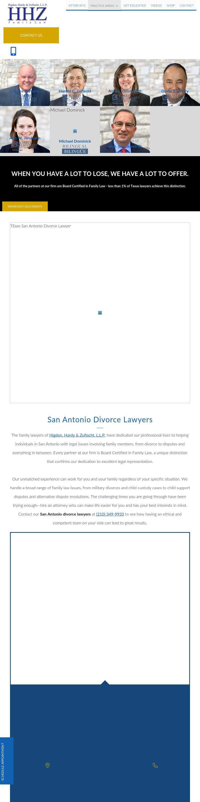 Higdon, Hardy & Zuflacht, L.L.P. - San Antonio TX Lawyers