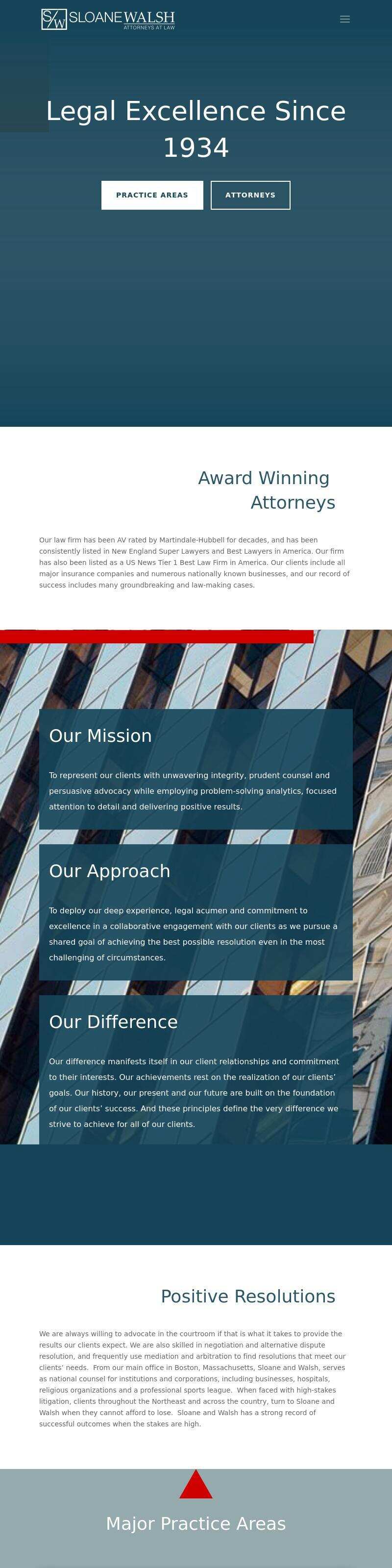 Sloane and Walsh, LLP - Hartford CT Lawyers