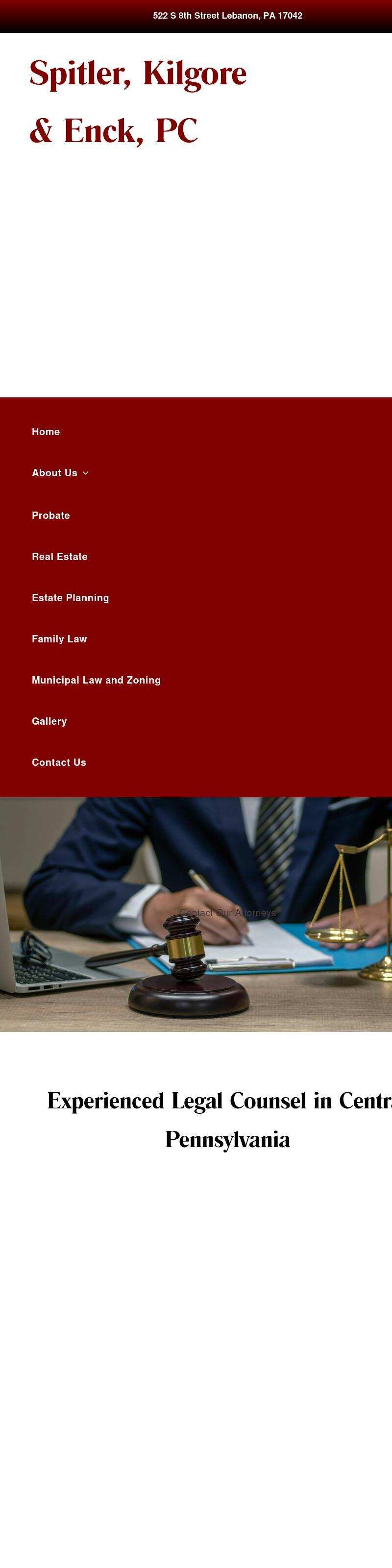 Spitler, Kilgore & Enck, PC - Lebanon PA Lawyers