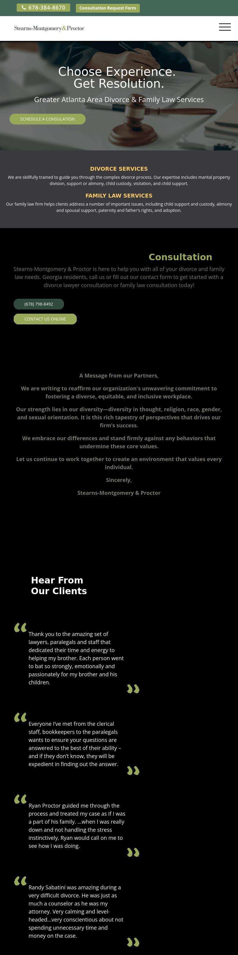 Stearns-Montgomery & Proctor - Atlanta GA Lawyers