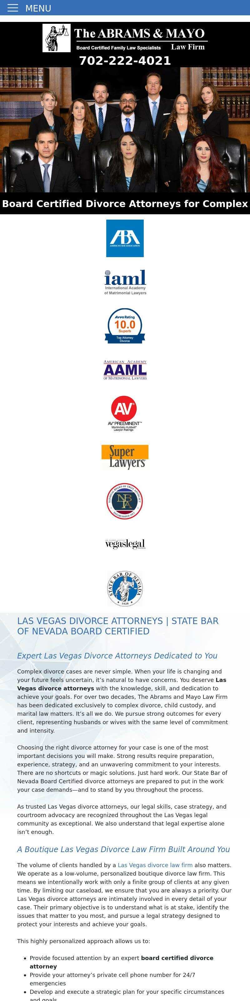 The Abrams Law Firm, LLC - Las Vegas NV Lawyers