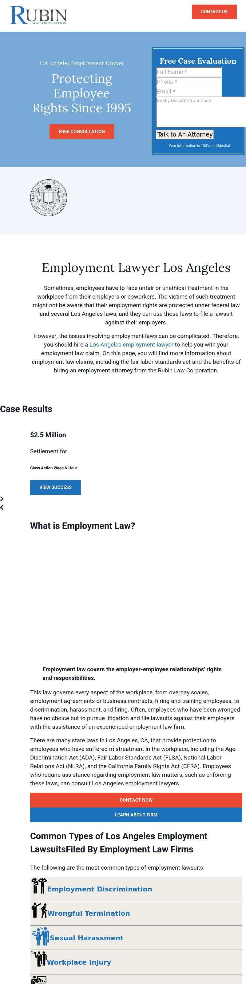 The Rubin Law Corporation - Beverly Hills CA Lawyers