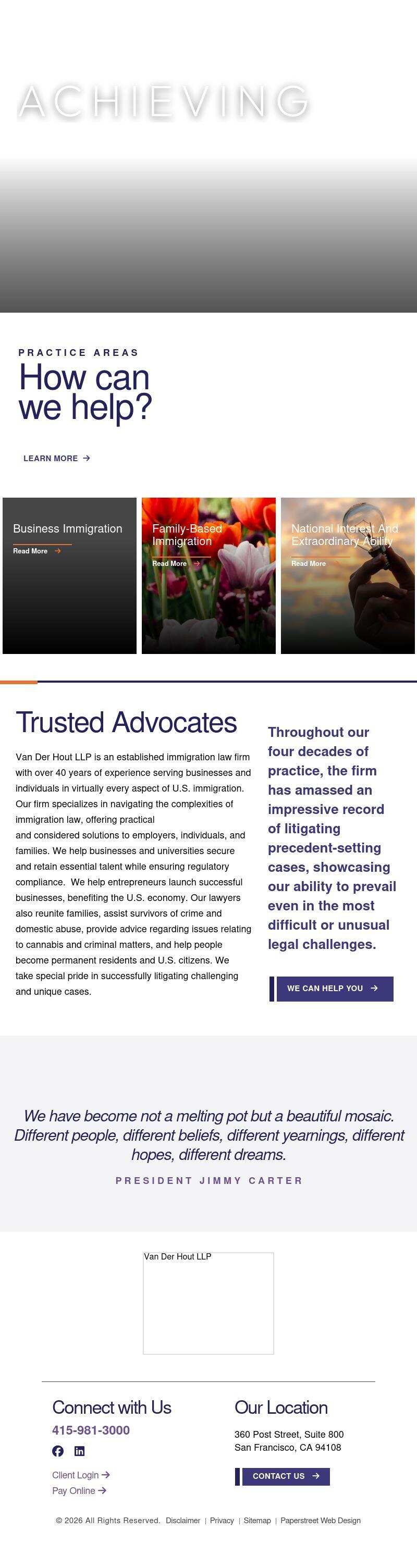 Van Der Hout, Brigagliano, Nightingale, LLP - Palo Alto CA Lawyers
